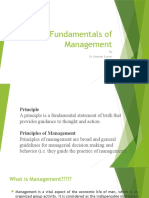 Fundamentals of Management