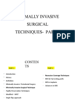 Minimally Invasive Surgical Techniques-Part 1