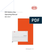 BYD Battery-Box Operating Manual LVL 15.4: Premium