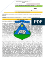 Talleres de Etica y Valores Clei 4 Sabatino Mes Septiembre