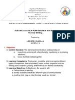 Chemical Bonding Detailed Lesson Plan