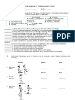 1st Parallel Assessment in PE7