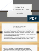 Ir Drop & Electromigration: Presented by Abdul Naeem