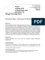 Sacer: Examining U.S.: America's Homo Deportation Hearings and The Criminalization of Illegal Immigration