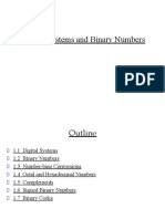 Chapter 1 Digital Systems and Binary Numbers