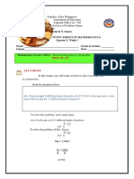 M6Ns-Iib-133: Find A Missing Term in A Proportion