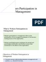 Workers Participation in Management - PPT