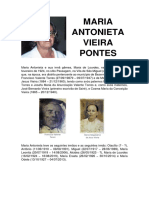 Memória Sobre MARIA ANTONIETA VIEIRA PONTES