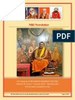 Sri Kanchi Kamakoti Newsletter Jan 2021