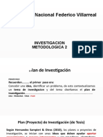 Sesion 4 El Plan o Proyecto de Investigacion Metodolgico