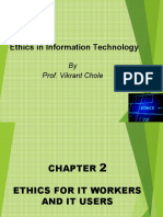 Ethics in Information Technology: by Prof. Vikrant Chole