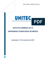 Estatuto General de La Unitec