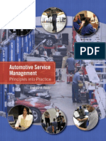 Automotive Service Management Principles Into Practice