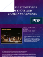 Mise en Scene/Types of Shots and Camera Movements