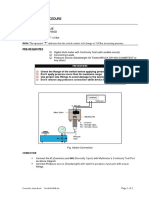 Pressure Switch Calibration Procedure PresSwH100R