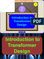 (A) Design - Introduction To Transformer Design