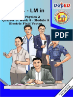 General Physics 2 Quarter 3: Week 3 - Module 3 Electric Field Vector