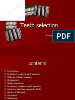 Teeth Selection