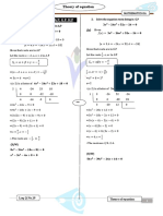 Theory of Equation Problems Only