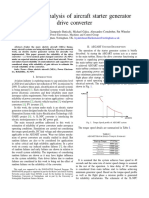 Reliability Analysis of Aircraft Starter Generator Drive Converter