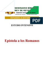 Epistola A Los Romanos Leccion 1