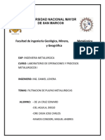 Informe05 - Filtracion de Pulpas Metalurgicas