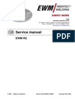 Service Manual: Ewm RC