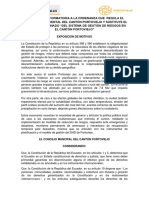 Ordenanza Reformatoria A La Ordenanza Que Regula El Desarrollo Ambiental Del Canton Portoviejo y Sustituye El Titulo Ix Denominado - Del Sistema de Gestion de Riesgos en El Canton Portoviejo