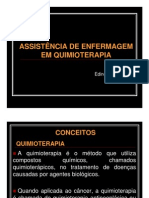 Aula - Cia de Enfermagem em Quimioterapia