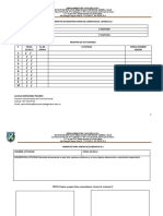 Formato de Registro Diario de Labor Social Grados 11° Entidad O Institución: Asesor: Teléfono: Línea de Acción: Estudiante: Teléfono