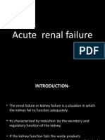 Acute Renal Failure S