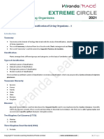 Classification of Living Organisms - 1