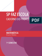 Caderno Do Professor - Ensino Médio 2 e 3 Séries Matemática 1º Semestre - FINAL21 - 01 - 21