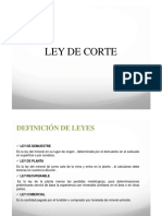 5.1. Ley de Corte +