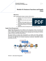 Week - 3-Business Functions and Supply Chain