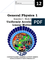 Specialized 12 GeneralPhysicsI Semi CLAS4 Uniformly-Accelerated-Linear-Motion