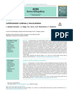 Leishmaniosis Cutánea y Mucocutánea