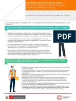 Infografía #04 - Seguridad y Salud en El Trabajo y Prevención