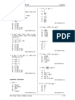 Math by Topic MCQ (Logarithm)