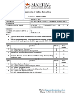 DCA1101 - BCA - 1 - Set 1and2 - Dec2021