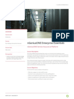 Ngeniusone Enterprise Essentials: Ngeniusone Service Assurance Platform