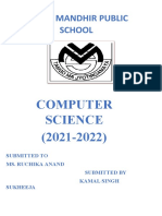 Computer Science Project of SQL