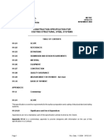 Opss-Prov 911 - 2004 - Construction Specification For Coating Structural Steel Systems