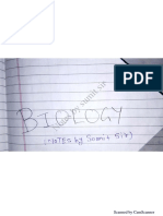 WT - Biology-Notes by Sumit Sir