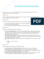 Selina Concise Physics Solutions Class 9 Chapter 1 Measurements and Experimentation