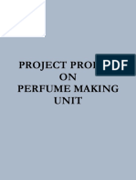 Product Profile On Perfume Making Unit