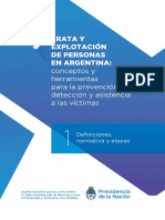 Trata y Explotacion de Personas en Argentina Modulo 1