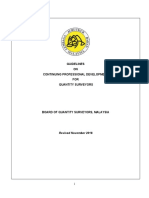 Guidelines On Continuing Professional Development CPD For QS Rev2018