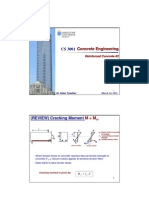 CS3001 RC2 (Flexure Design of Beams)