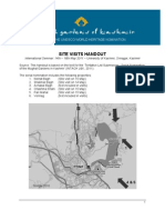 Mughal Gardens of Kashmir Seminar - Site Visit Handouts